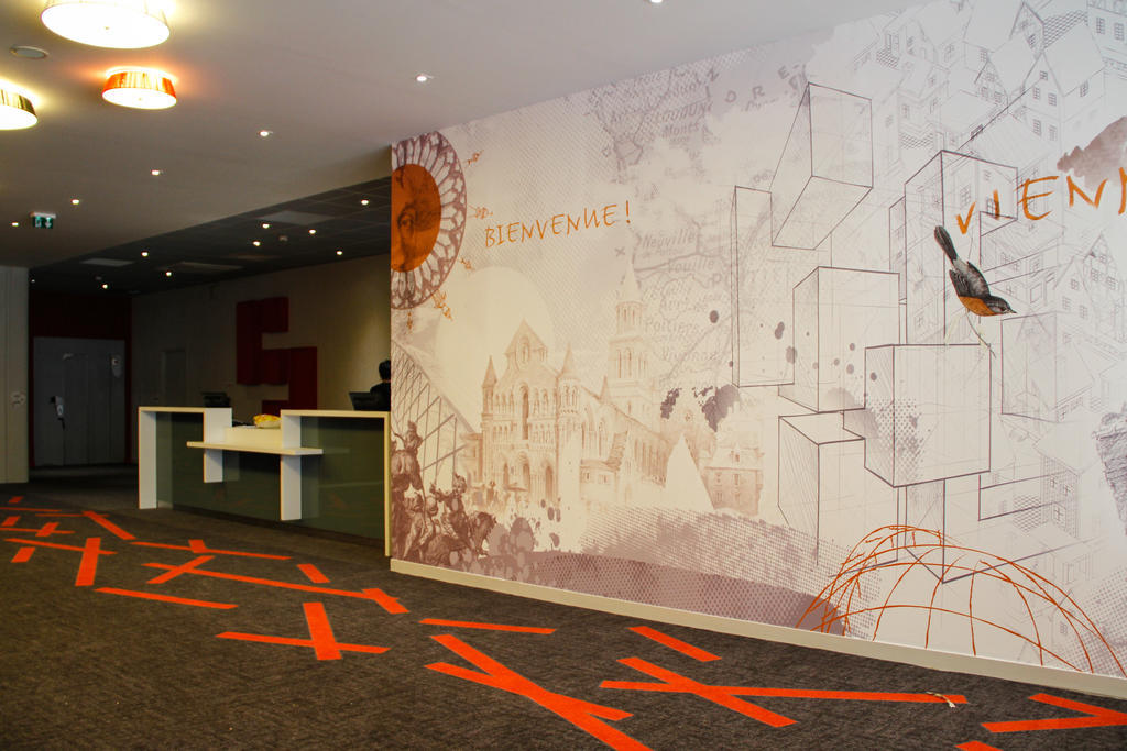 Ibis Styles Poitiers Centre Hotell Exteriör bild